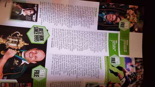 SA Rugby Magazine 20 Years, 20 Best Boks since 1995, 20th Anniversary Collector`s Edition