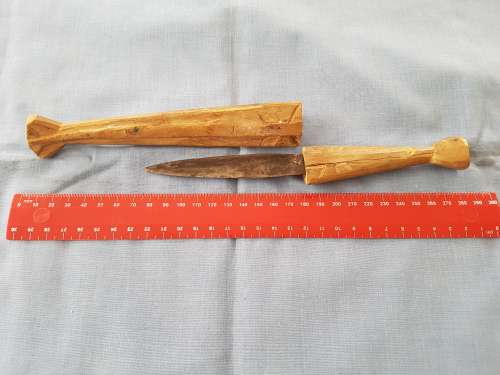Ovambo Ndoro African Tribal Knife / Dagger (30cm)