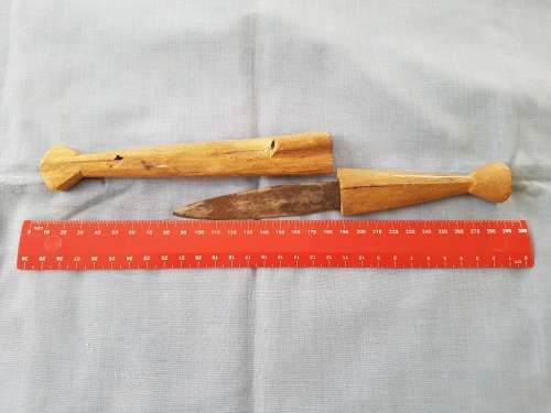 Ovambo Ndoro African Tribal Knife / Dagger (30cm)