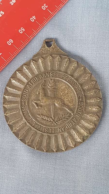 SPRINGBOK MEDAL - SOUTH AFRICAN FESTIVAL GAMES