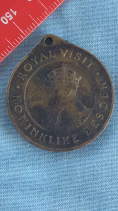 MEDAL - ROYAL VISIT 1947 - UNION OF SOUTH AFRICA