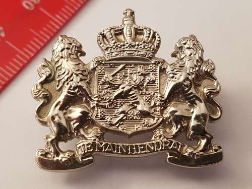DUTCH ARMY- JE MAINTIENDRAI - BADGE