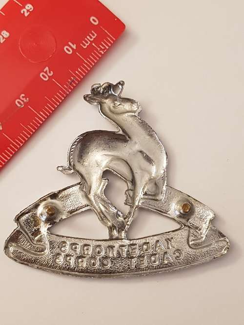 SADF - SA MILITARY CADET CORPS BERET / CAP BADGE