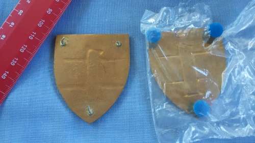 SADF - TRANSKEI DEFENCE FORCE SHOULDER FLASHES SET - 1ST BATTALION