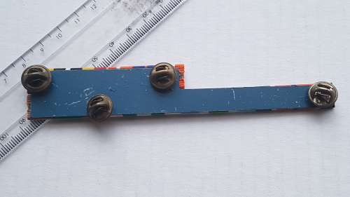 SADF - SA MILITARY MEDALS BREAST BAR-STRIPS