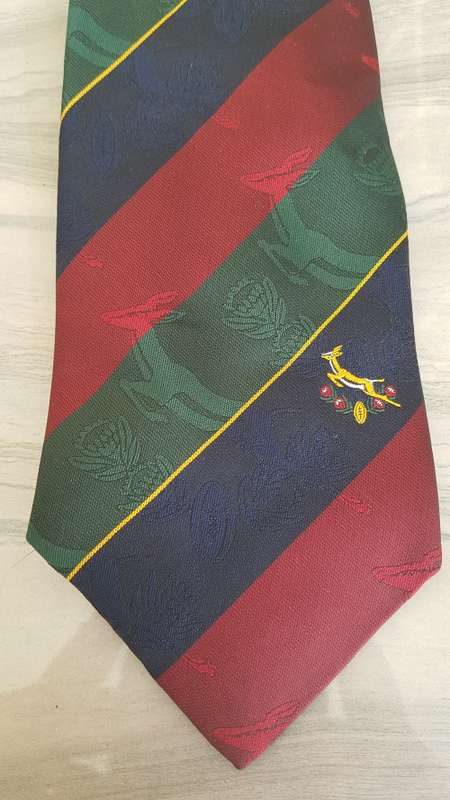 SA Rugby Tie - IRB Rugby World Cup 1995 Springbok Players tie