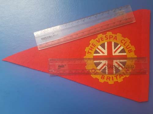 Vespa Pennant - Vespa Club of Britain 1940-1960