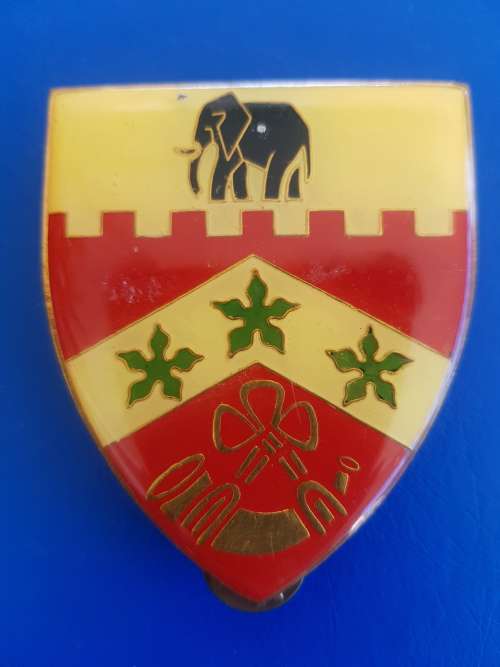 SADF - SA MILITARY E.P. SHOULDER FLASH  + PINS