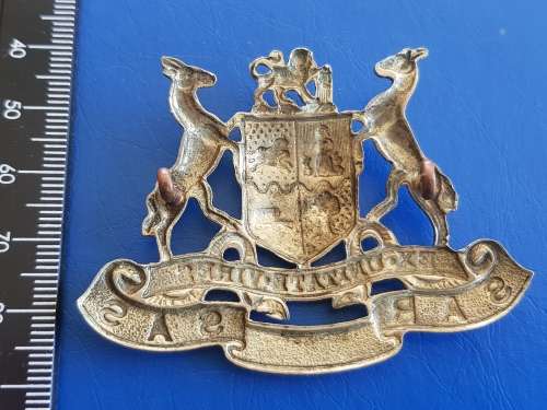 SA RAILWAY CAP BADGE