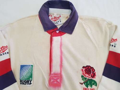 Rugby Jersey - ENGLAND - Rugby World Cup 1995     XLarge