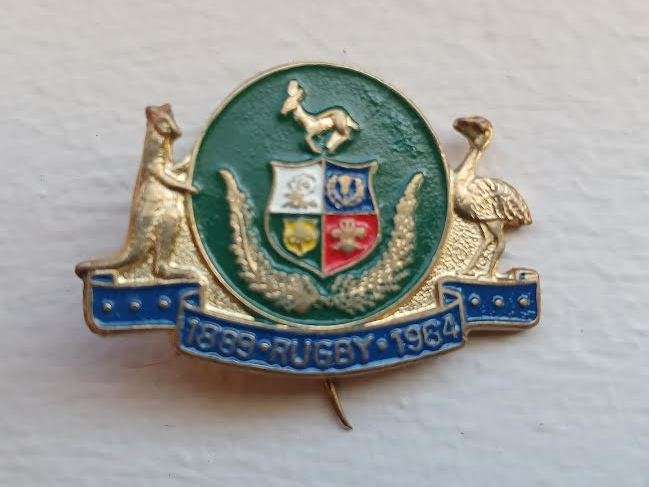 Springbok Rugby Players Pin / Badge 1964