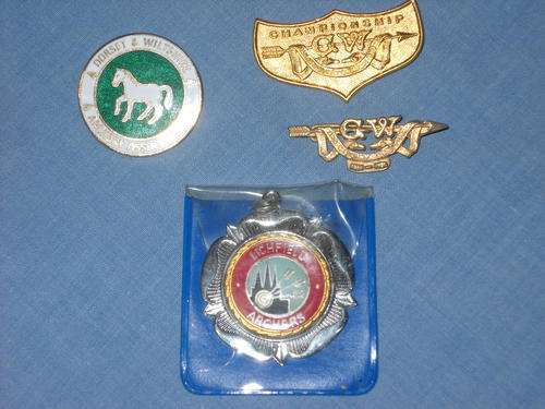 ARCHERY = PINS BADGES MEDAL 1 X LOT