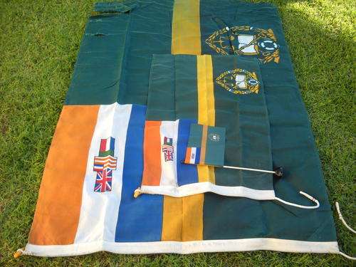 Lot 1 : 3x Old RSA Flags Dept of Prison