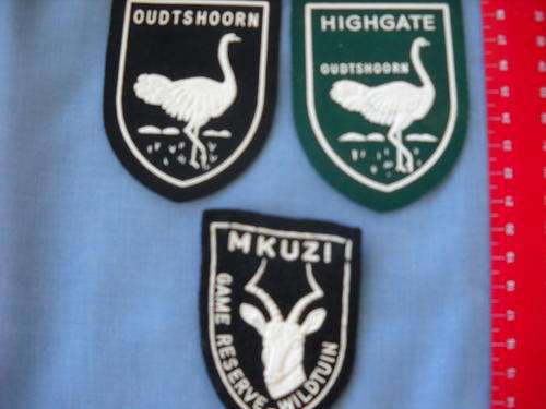 Cloth Badges Game X3 - One Lot