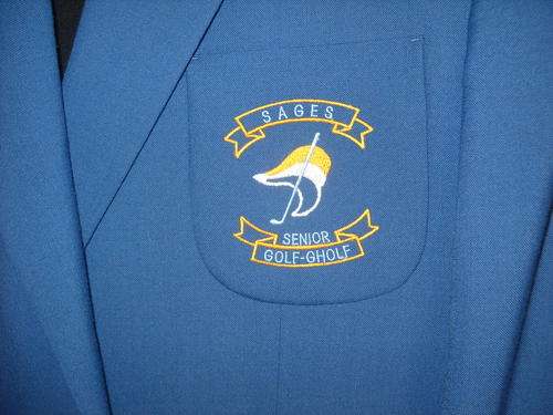 Sport Blazer:  S.A.G.E.S.  - SENIOR GOLF - Players above 50yrs