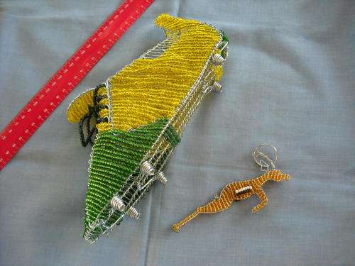 Springbok Rugby Support:  Springbok + Rugby Boot