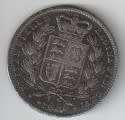 1847 QV  SILVER BRITISH CROWN