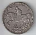 1935 SILVER BRITISH CROWN5