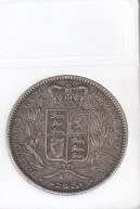 1844 QV SILVER BRITISH CROWN