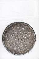 1888 QV SILVER BRITISH DOUBLE FLORIN.