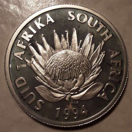 1994 SILVER R1, PROOF or UNC, in CAPSULE.