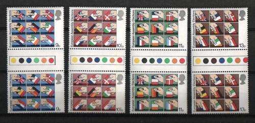 1979 UK QE II EURO ELECTIONS...UMM TRAFFIC LIGHT GUTTER PAIRS.