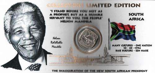 1994 PRESIDENTIAL INAUGURATION COLLECTORS PACK with a 1994 INAUGURATION ''UNC'' R5 COIN.