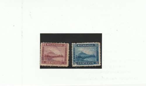 NICARAGUA 1899 MT MOMOTOMBO