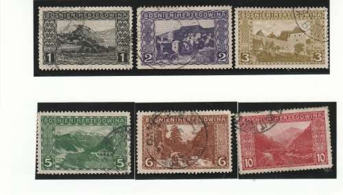 BOSNIA AND HERZEGOVINA 1906 SCENES