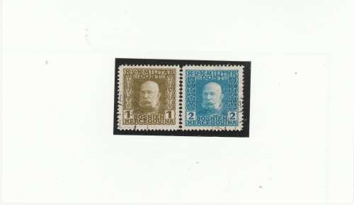 BOSNIA AND HERZEGOVINA 1914 EMPEROR FRANZ JOSEPH