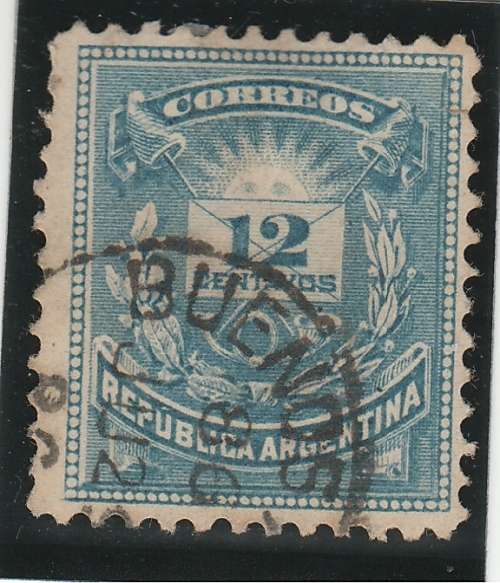 ARGENTINA 1884-85 NUMERAL