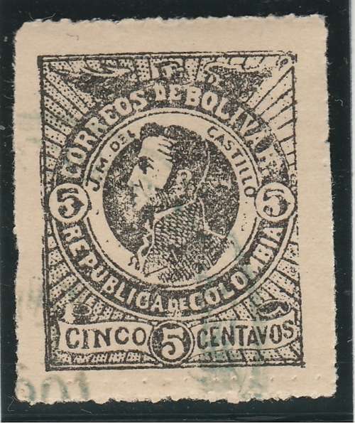 BOLIVAR 1904 J M DEL CASTILLO SEWING MACHINE PERFS