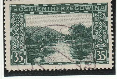 BOSNIA AND HERZEGOVINA 1906 TOURIST PAVALION