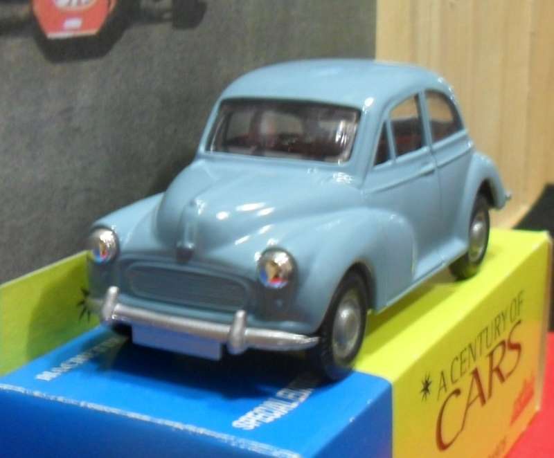 CORGI MORRIS MINOR - "A CENTURY OF CARS SERIES"   ABSOLUTELY MINT BOXED.