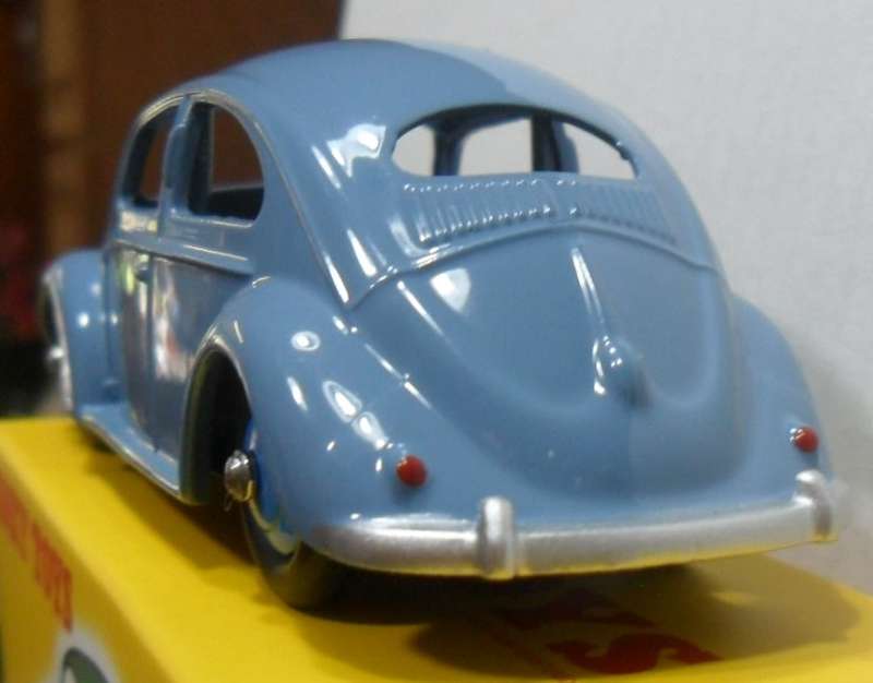 ATLAS DINKY NO  181 VOLKSWAGEN BEETLE  [ BLUE VERSION ]  NEW BOXED