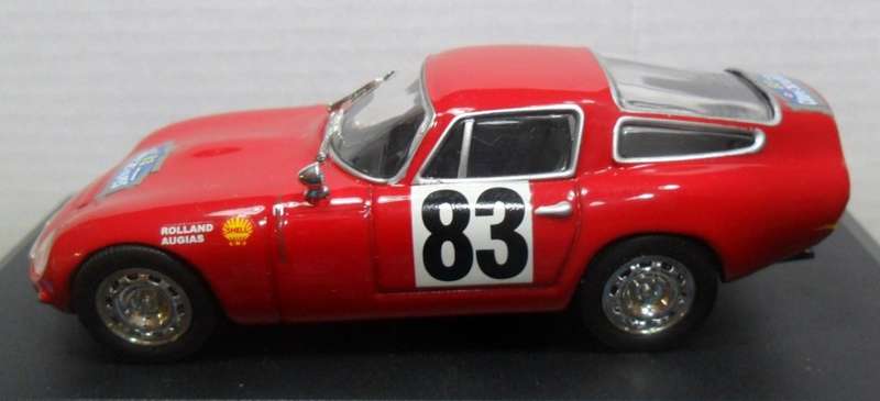 IXO / DeAGOSTINI 1964 ALFA ROMEO TZ " RALLY CAR COLLECTION " MINT WITH DISPLAY BOX