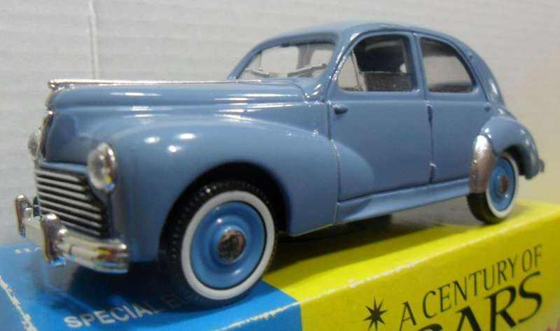 SOLIDO 1953 PEUGEOT 203 - " A CENTURY OF CARS SERIES "  MINT BOXED                               .