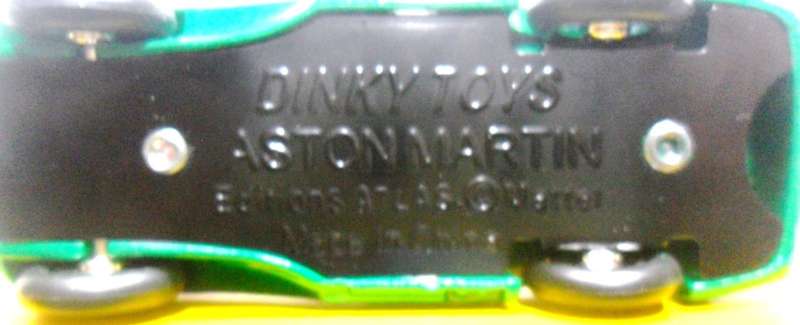 ATLAS DINKY NO 506 ASTON MARTIN  " DB 3 SPORT "   [ NO 15 VERSION ]  NEW BOXED