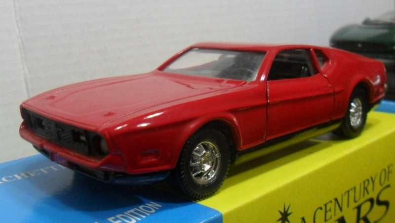 CORGI 1971 FORD MUSTANG  - " A CENTURY OF CARS SERIES "  MINT - BOXED                              .