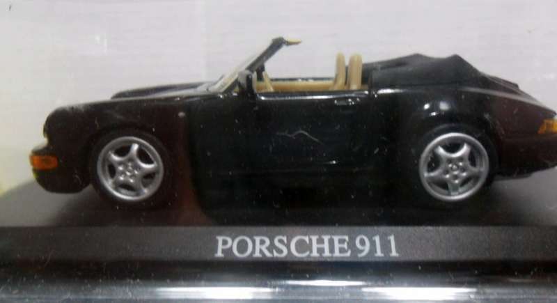 DEL PRADO 1989 PORSCHE 911 CABRIOLET  " THE ULTIMATE CAR COLLECTION " MINT IN SEALED BLISTER PACK