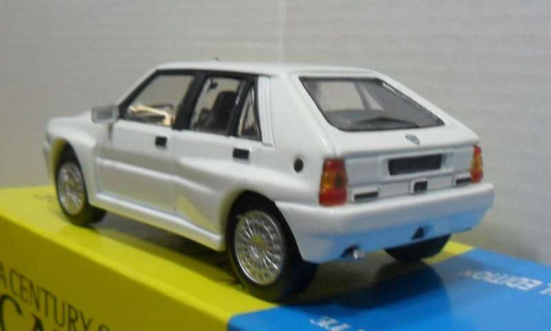 DEL PRADO 1987 LANCIA DELTA HF "THE ULTIMATE CAR COLLECTION" GOOD- MISSING I SIDE MIRROR