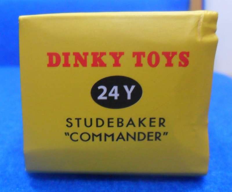 DEAGOSTINI DINKY NO 24Y   STUDEBAKER  " COMMANDER " [RED & BROWN VERSION ]  NEW BOXED .