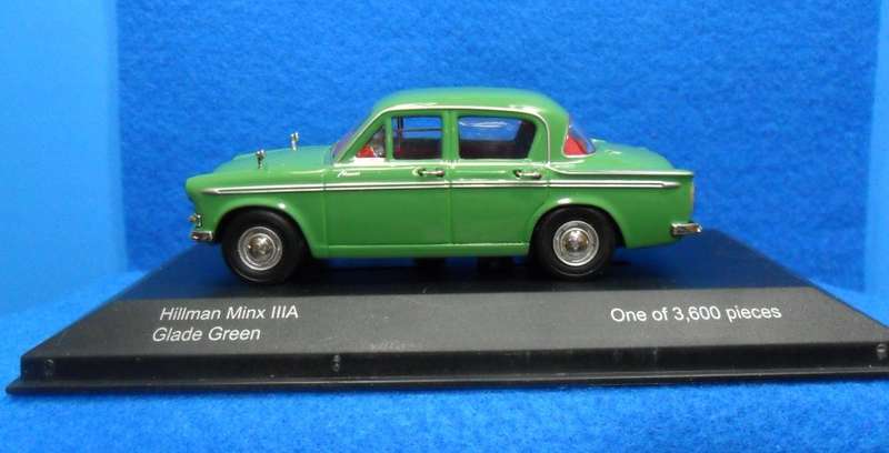 STUNNING LIMITED EDITION  VANGUARDS VA06809  1960  HILLMAN MINX IIIA  -  ABSOLUTELY  MINT - BOXED