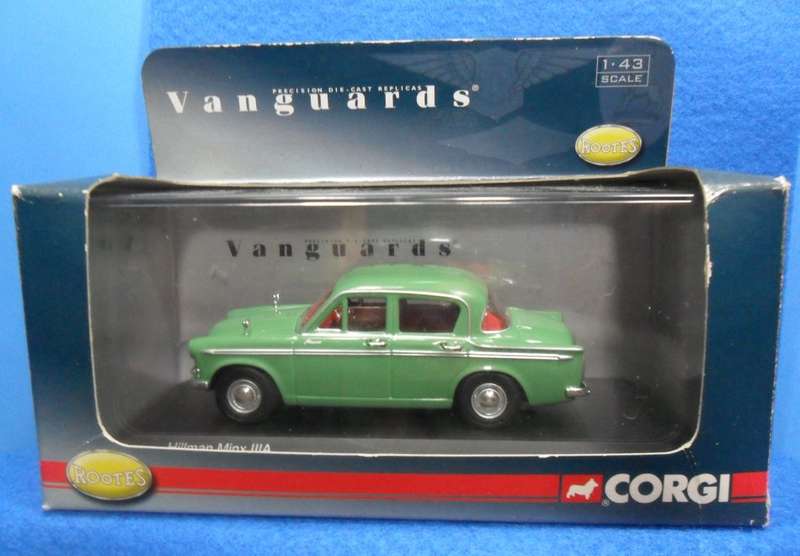 STUNNING LIMITED EDITION  VANGUARDS VA06809  1960  HILLMAN MINX IIIA  -  ABSOLUTELY  MINT - BOXED