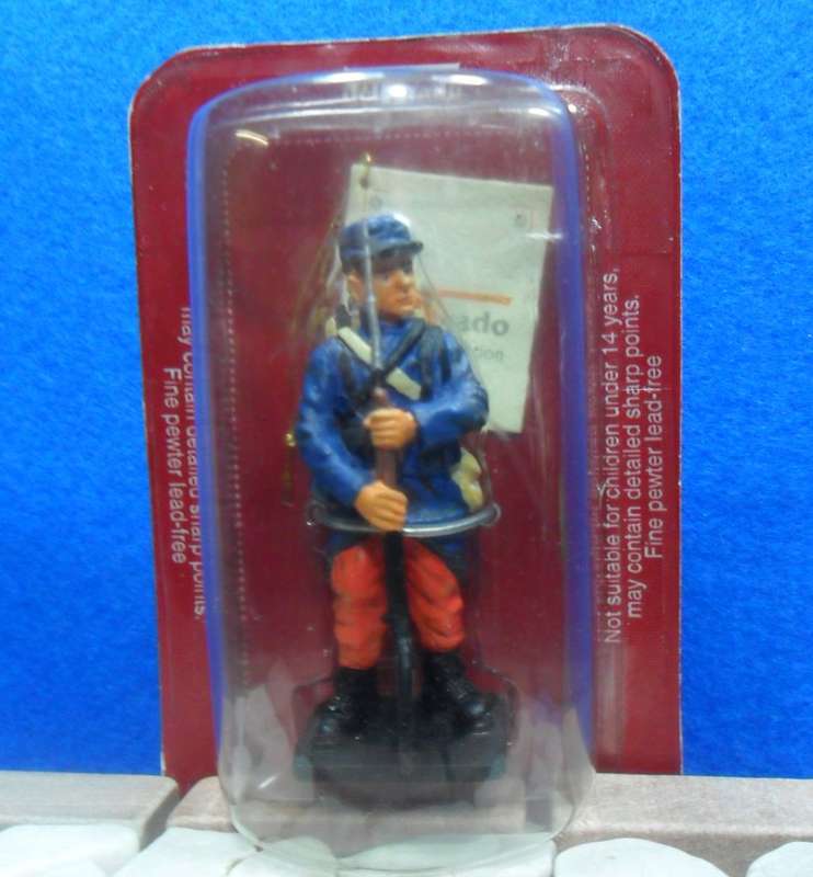 DELPRADO MEN AT WAR  # 12 - FRENCH  FOREIGN LEGION -LEGIONNAIRE   1914 - MINT IN SEALED BLISTER PACK