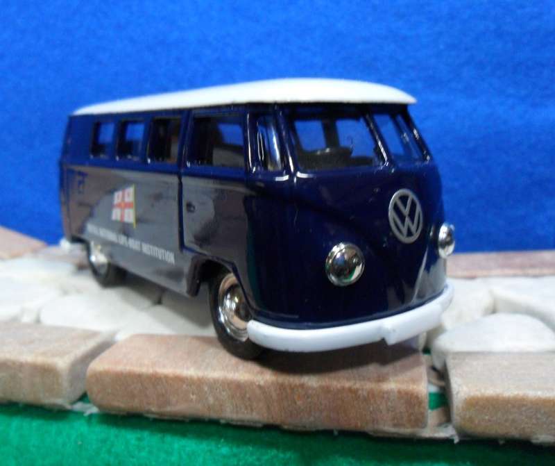 STUNNING LLEDO  PROMOTIONAL EDITION - 1955 VOLKSWAGEN ( VW ) KOMBI VAN - " LIFEBOATS " MINT - BOXED