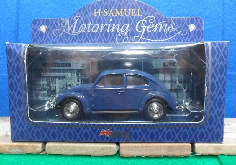 RARE STUNNING LLEDO / VANGUARDS - 1950'S VW BEETLE  " PROMOTIONAL MODEL H. SAMUEL   " MINT - BOXED