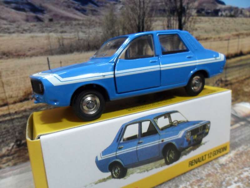 ATLAS DINKY NO  1424 G RENAULT 12 GORDINI  -  ABSOLUTELY MINT -  BOXED