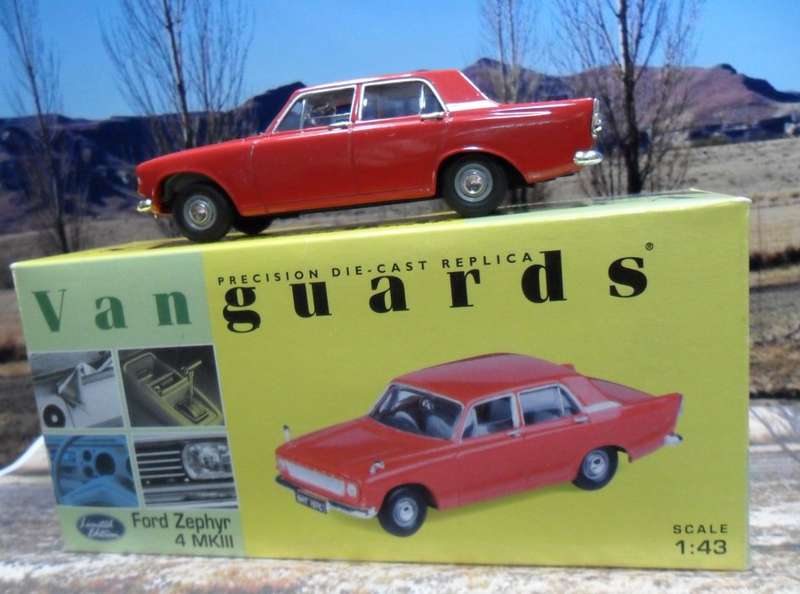 RARE STUNNING ,  LTD EDITION  VANGUARDS VA06002 1965 FORD ZEPHYR 4 MK lll   ABSOLUTELY  MINT - BOXED