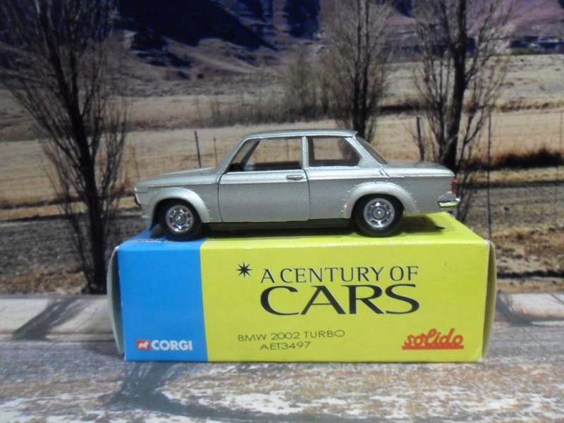 STUNNING SOLIDO 1966 BMW 2002 TURBO " A CENTURY OF CARS SERIES " MINT BOXED